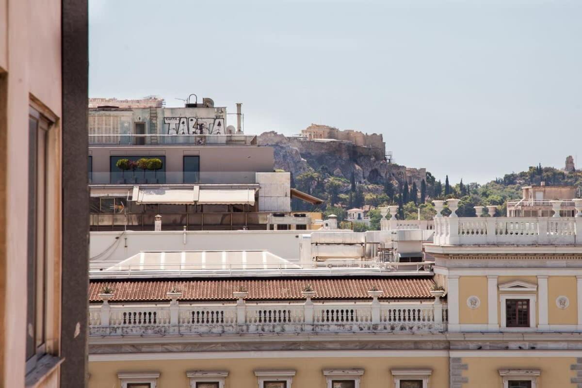 Contemporary And Chic Apartment In Central Atenas Exterior foto
